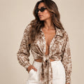 Satin Sandy Top
