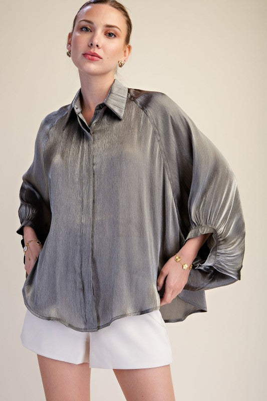 Metallic Blouses