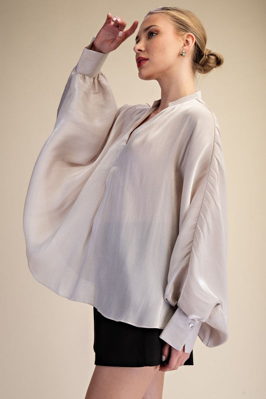 Metallic Blouses